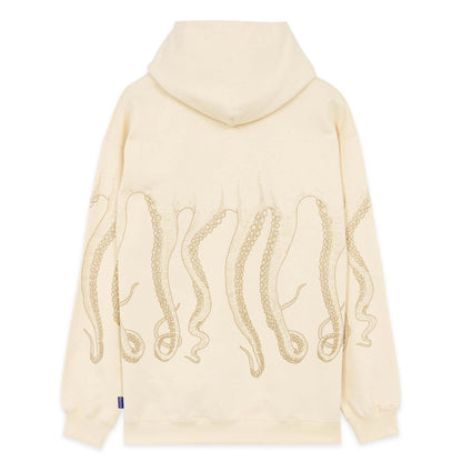 OCTOPUS DYED HOODIE CREAM OCTOPUS €140.0