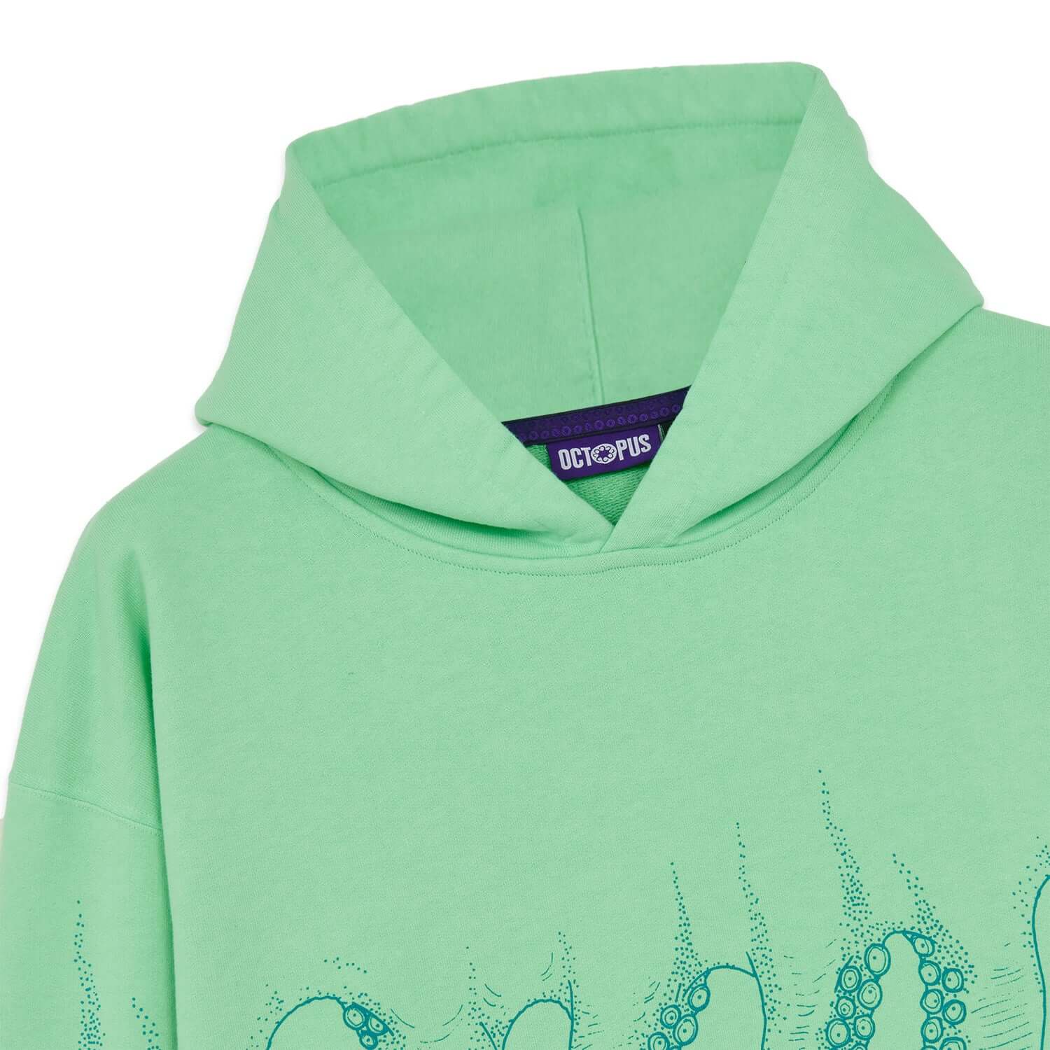 OCTOPUS DYED HOODIE MINT OCTOPUS €140.0