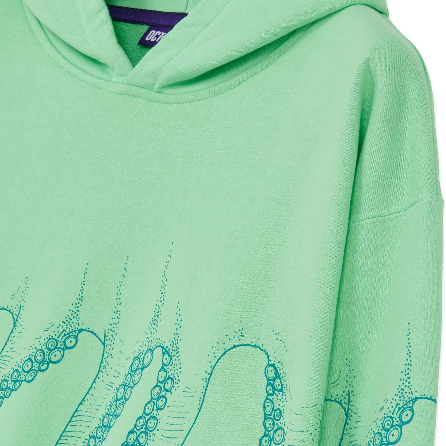OCTOPUS DYED HOODIE MINT OCTOPUS €140.0