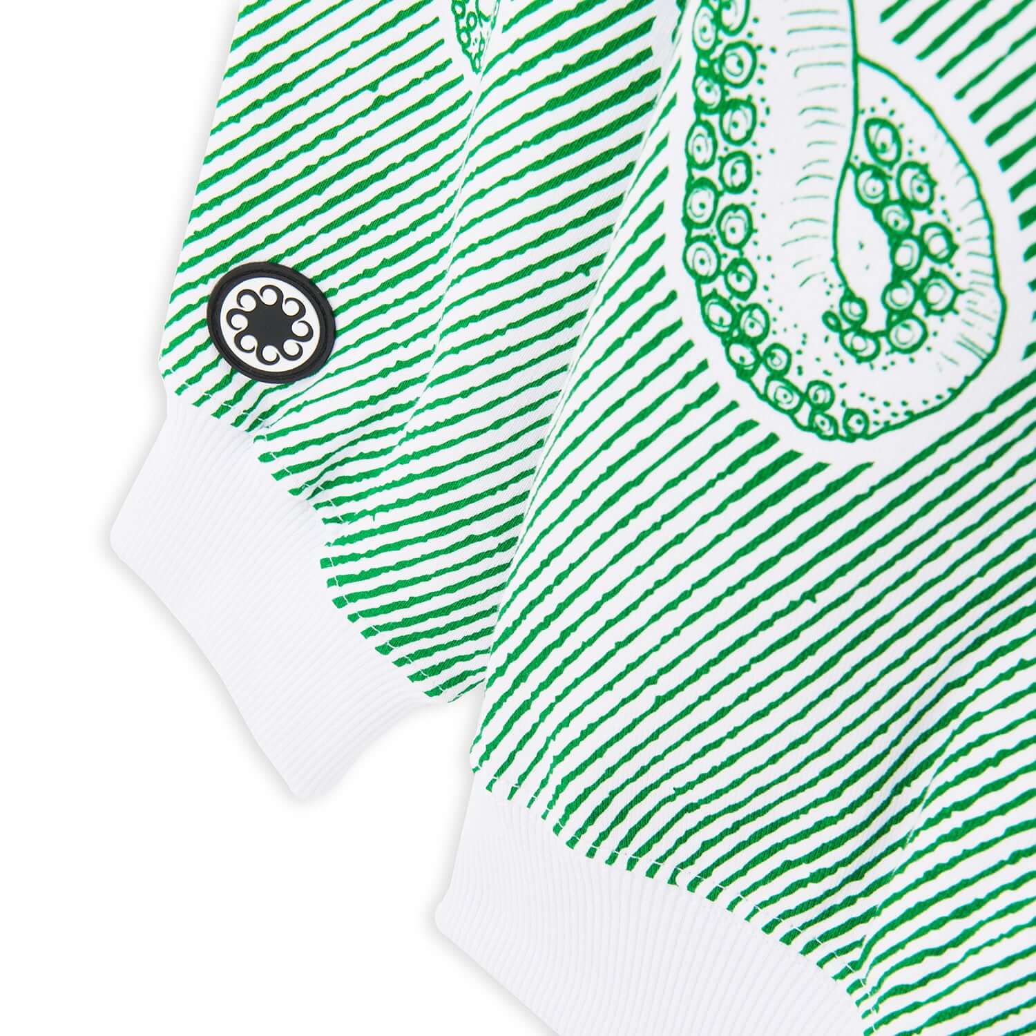 OCTOPUS UNIVERSITY HOODIE GREEN WHITE OCTOPUS €125.0
