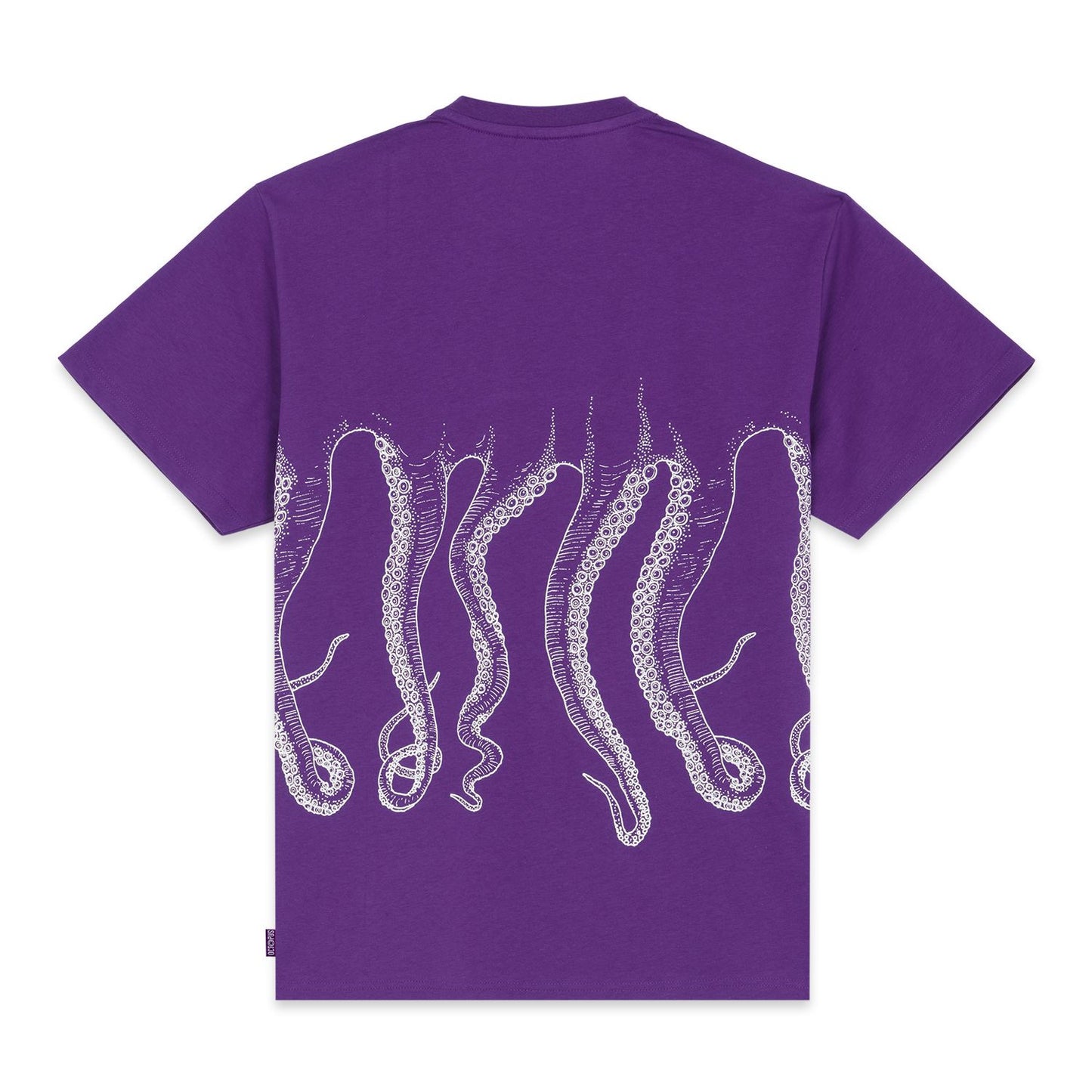 OUTLINE LOGO TEE WHITE PURPLE