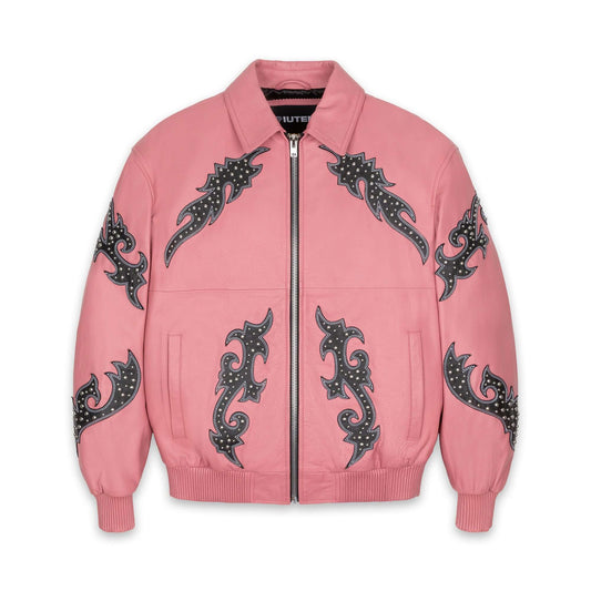 FOREVER LEATHER JACKET PINK IUTER €500.0