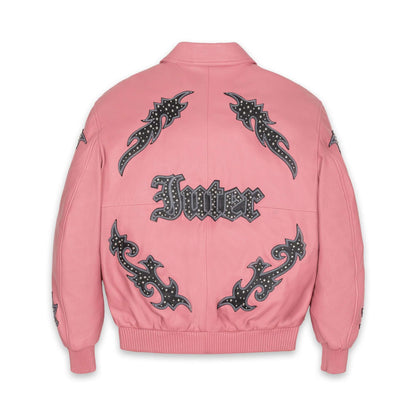 FOREVER LEATHER JACKET PINK IUTER €500.0