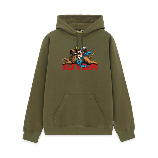 CUPID HOODIE ARMY IUTER €110.0