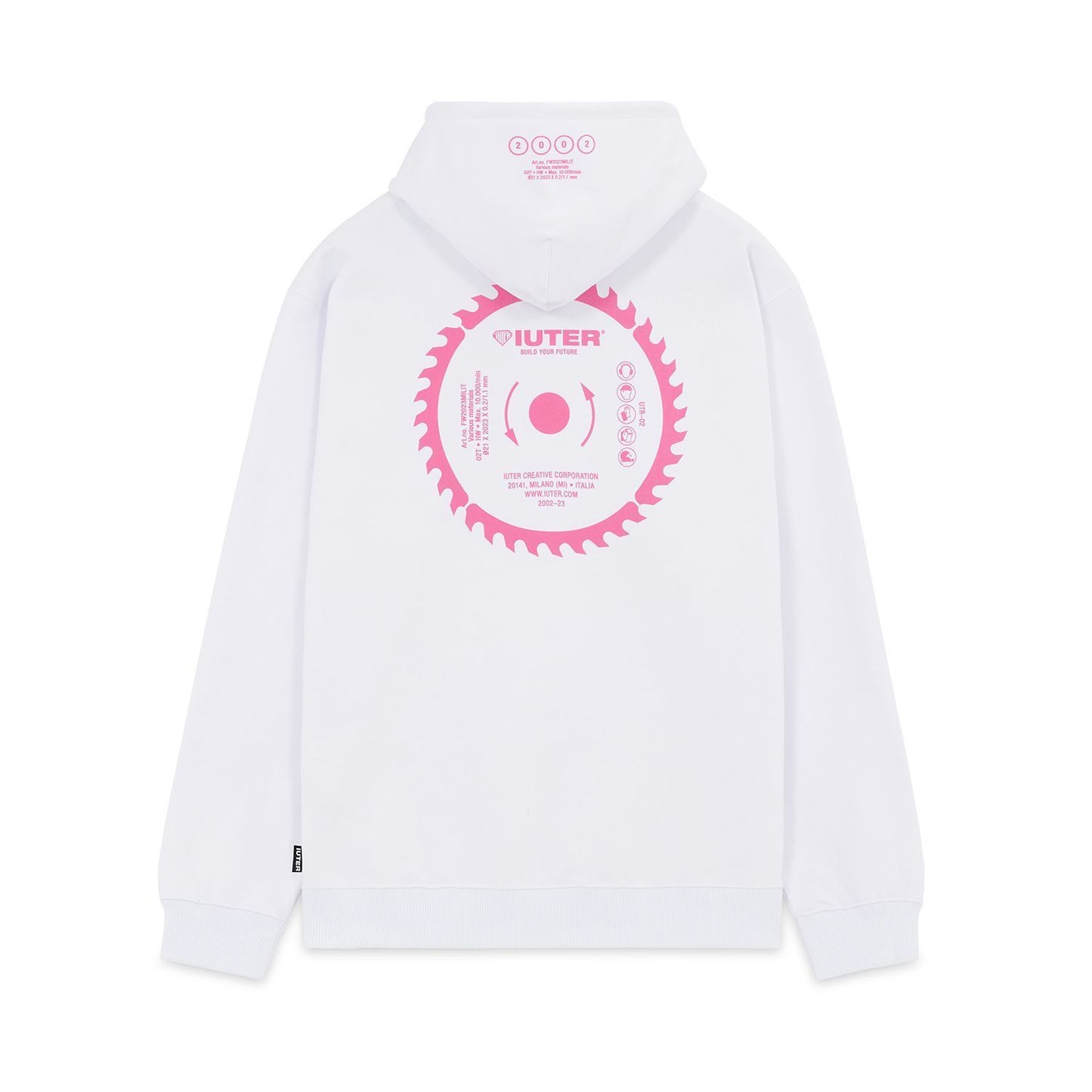 SAW HOODIE WHITE