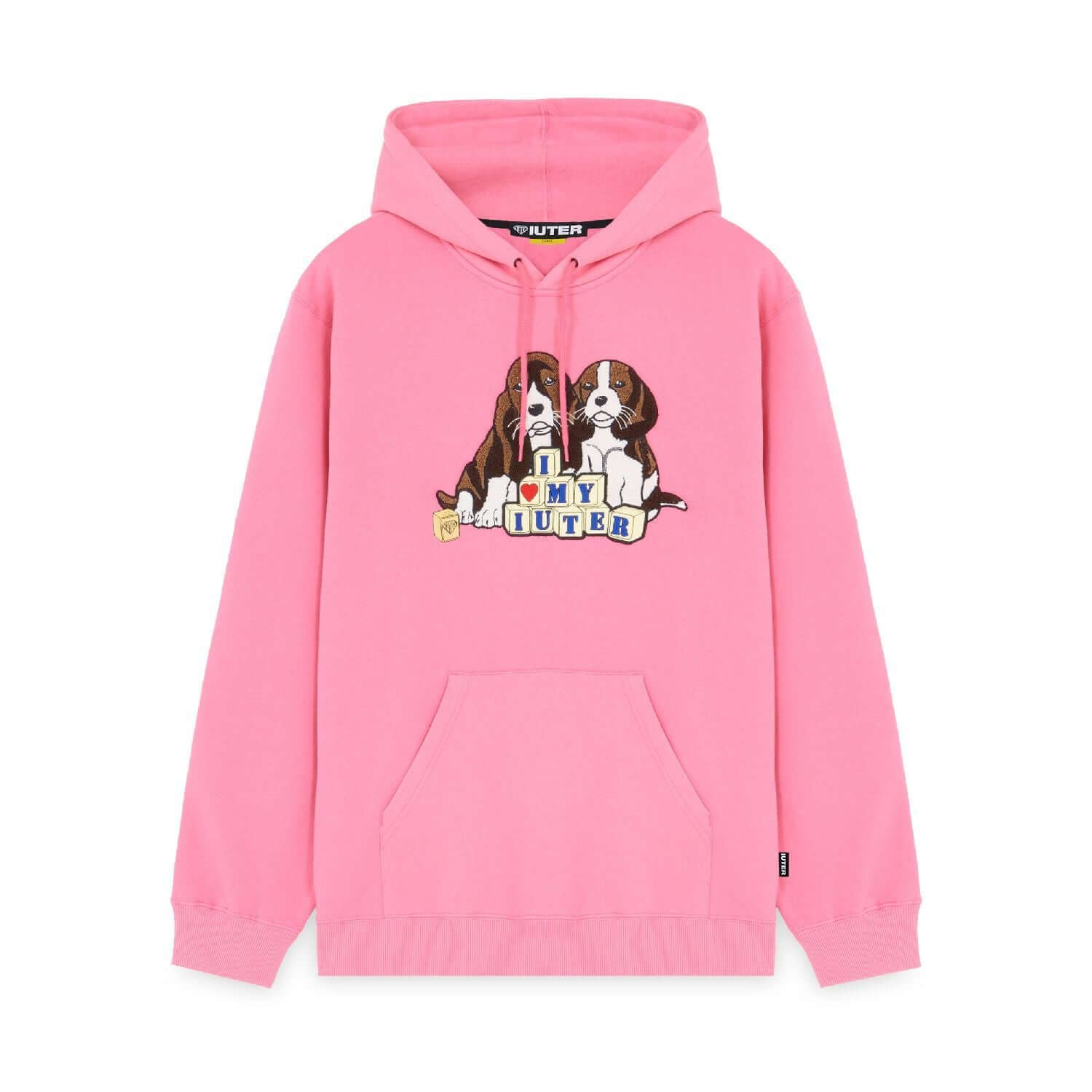 PUPPIES HOODIE PINK IUTER €140.0