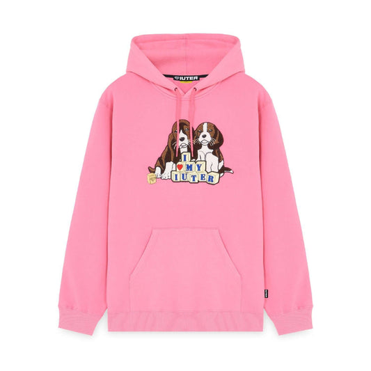 PUPPIES HOODIE PINK IUTER €140.0