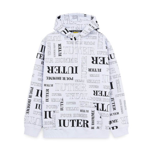 PUOR HOMME HOODIE WHITE IUTER €110.0