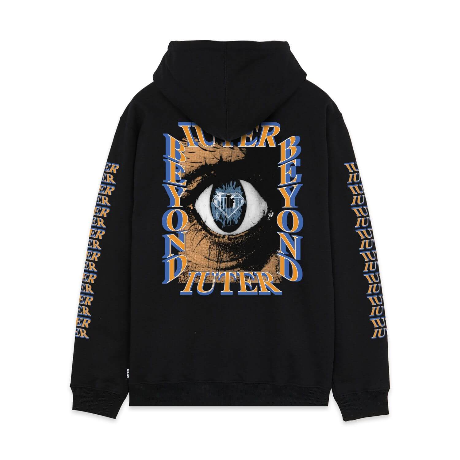 BEYOND HOODIE BLACK IUTER €120.0