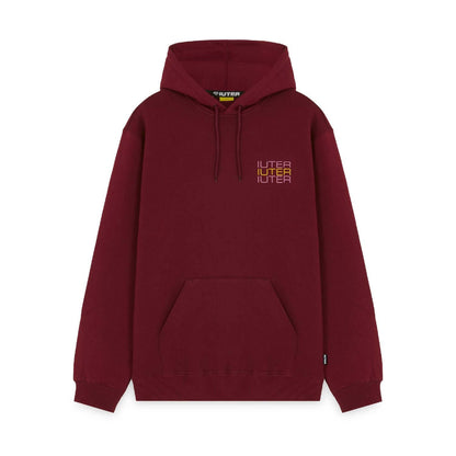 SPINE SKULLS HOODIE BURGUNDY IUTER €99.0