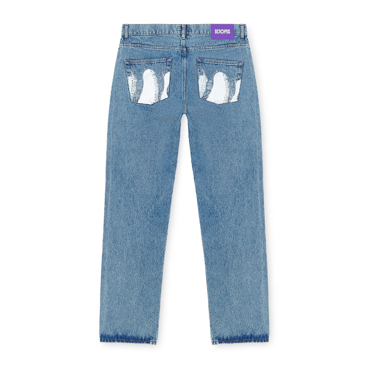 OCTOPUS POCKETS REG DENIM BLUE BLEAC