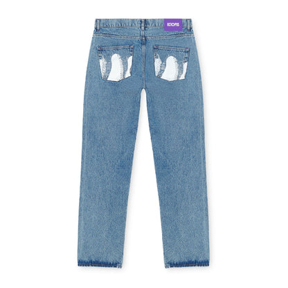 OCTOPUS POCKETS REG DENIM BLUE BLEAC