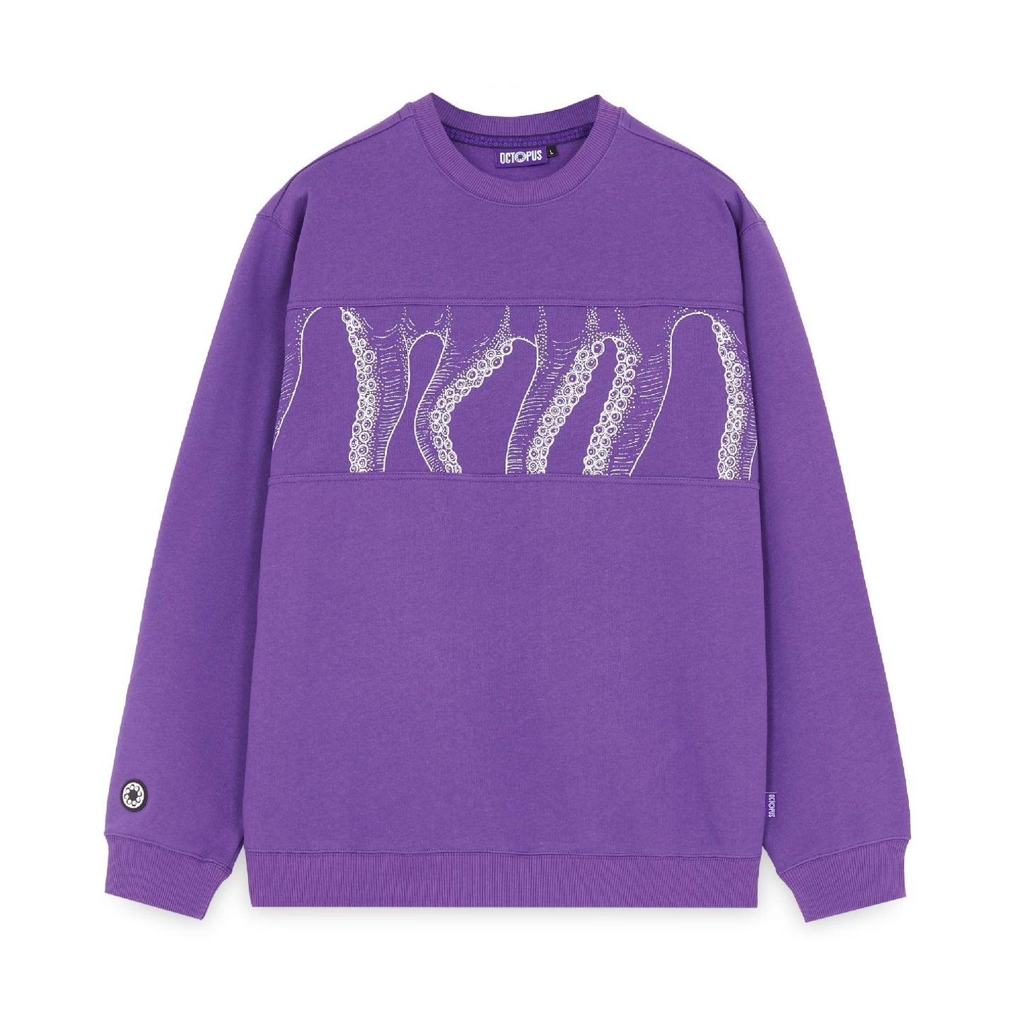 OUTLINE BAND CREWNECK PURPLE