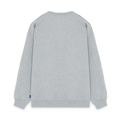 TENTACLE CHESS CREWNECK LIGHT GREY OCTOPUS €38.0