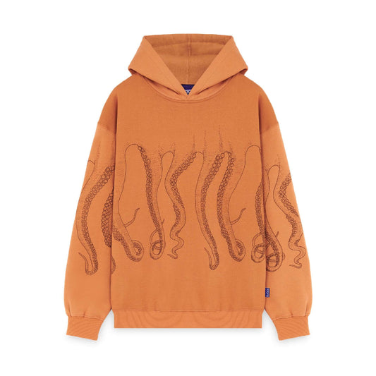 OCTOPUS OUTLINE HOODIE COOKIE OCTOPUS €110.0