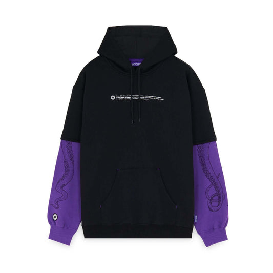 LOGO OVERHOODIE BLACK OCTOPUS €160.0