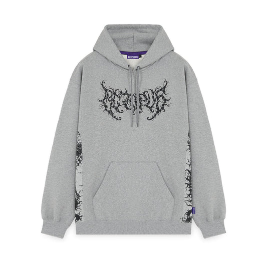 ROOTS LOGO HOODIE LIGHT GREY OCTOPUS €99.0