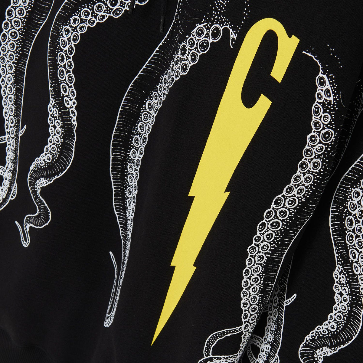 CLASH OCTOPUS HOODIE BLACK