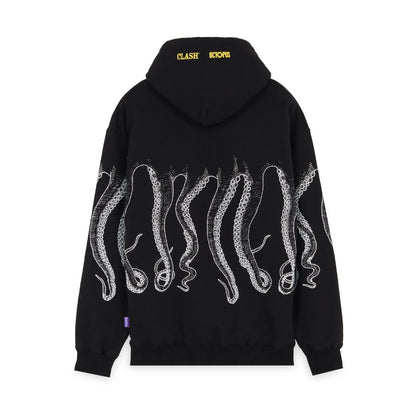 CLASH OCTOPUS HOODIE BLACK