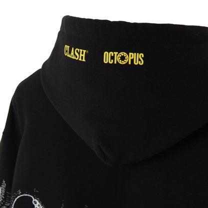 CLASH OCTOPUS HOODIE BLACK