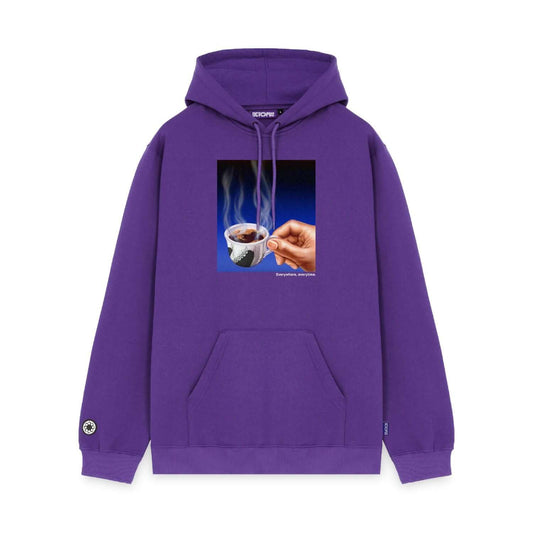 BREAK HOODIE PURPLE OCTOPUS €99.0