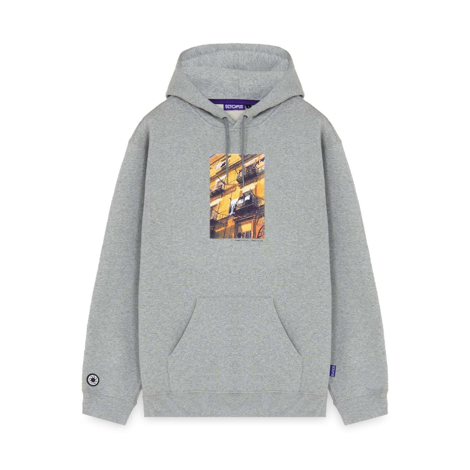 HANG HOODIE LIGHT GREY OCTOPUS €110.0
