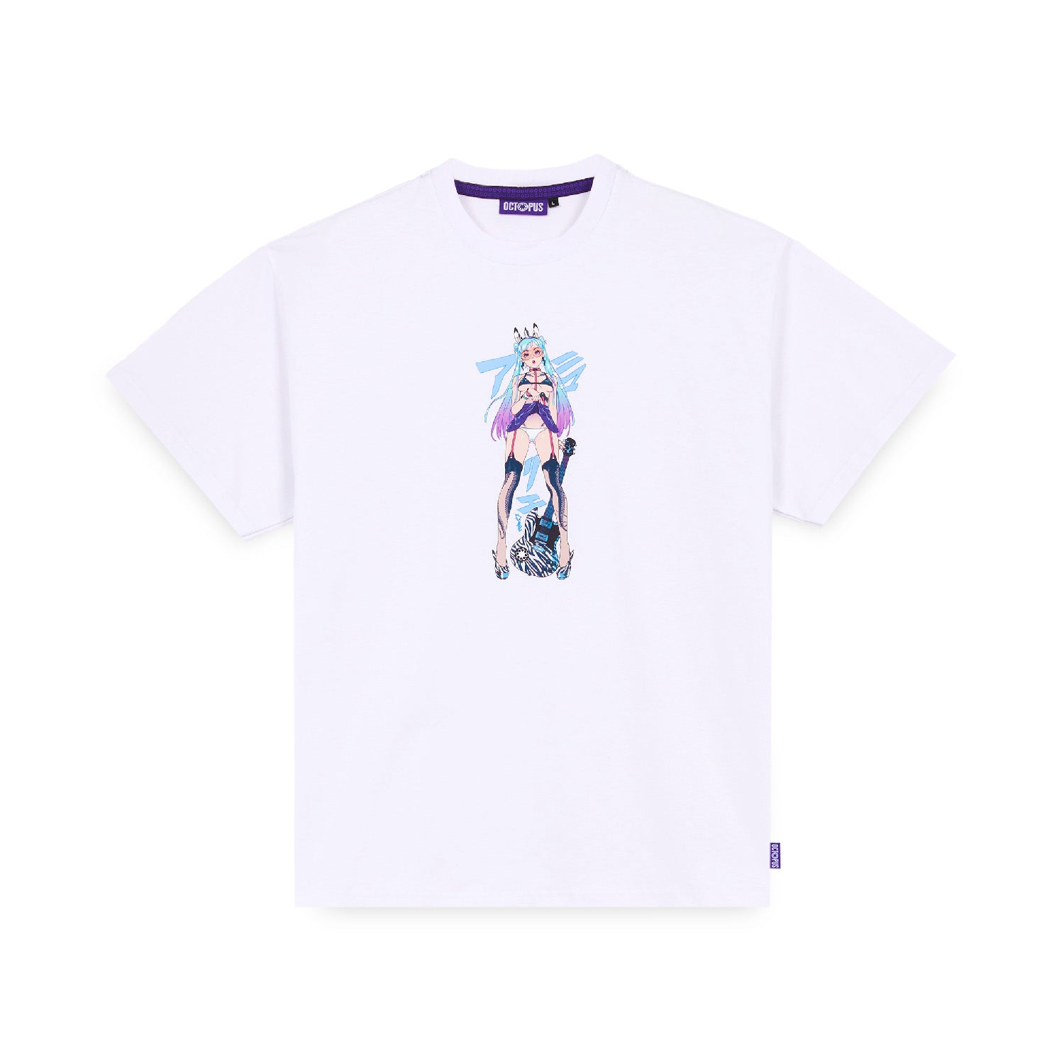 ZEBRA IDOL TEE BY DE LONGIS WHITE OCTOPUS €20.0