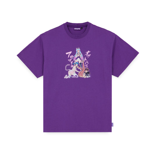 BAND IDOL TEE BY DE LONGIS PURPLE