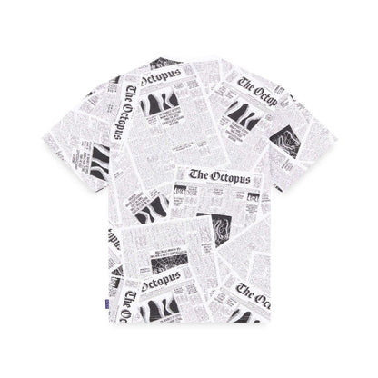 NEWSPAPER TEE WHITE OCTOPUS €45.0