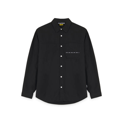 SEAM L/S SHIRT BLACK