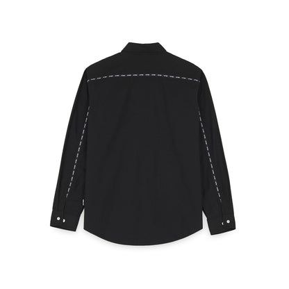 SEAM L/S SHIRT BLACK
