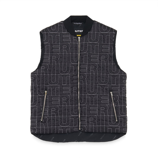 IUTER QUILTY WORKER VEST BLACK IUTER €38.0