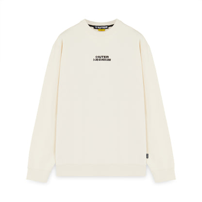 HORSES CREWNECK DUSTYWHITE IUTER €45.0
