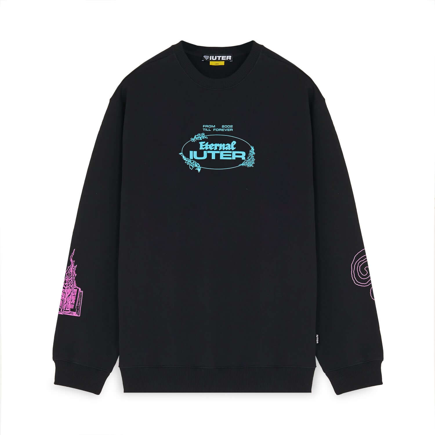 ETERNAL CREWNECK BLACK IUTER €34.0
