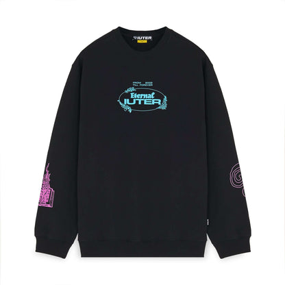 ETERNAL CREWNECK BLACK IUTER €34.0