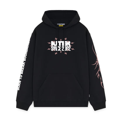 TRIBAL HOODIE BLACK IUTER €48.0