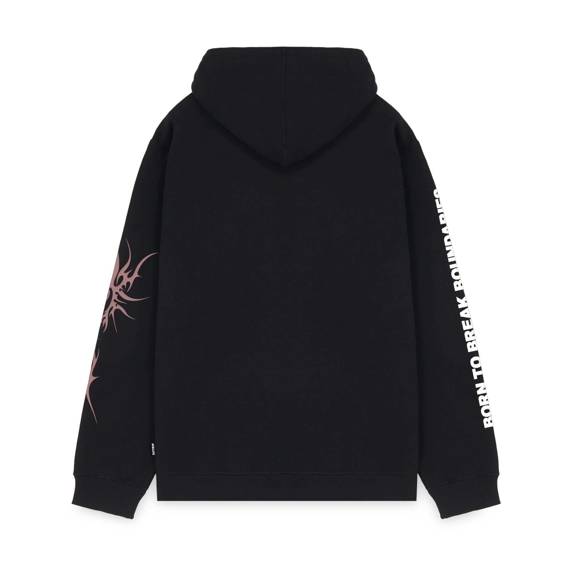 TRIBAL HOODIE BLACK IUTER €48.0