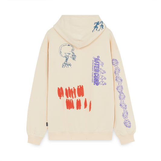 DISCOVERY HOODIE DUSTYWHITE