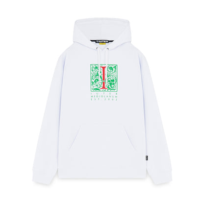 MEDIOLANUM HOODIE WHITE IUTER €48.0
