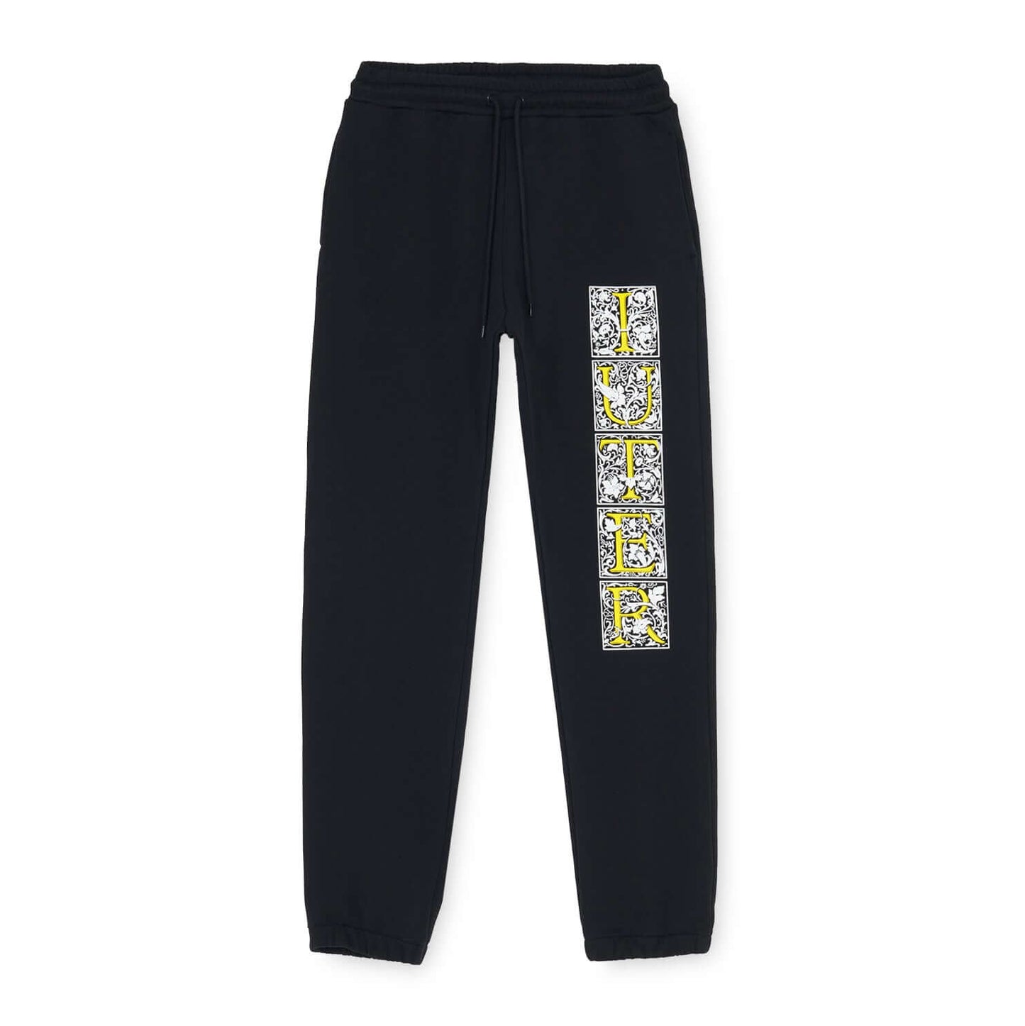 MEDIOLANUM SWEATPANTS BLACK IUTER €38.0