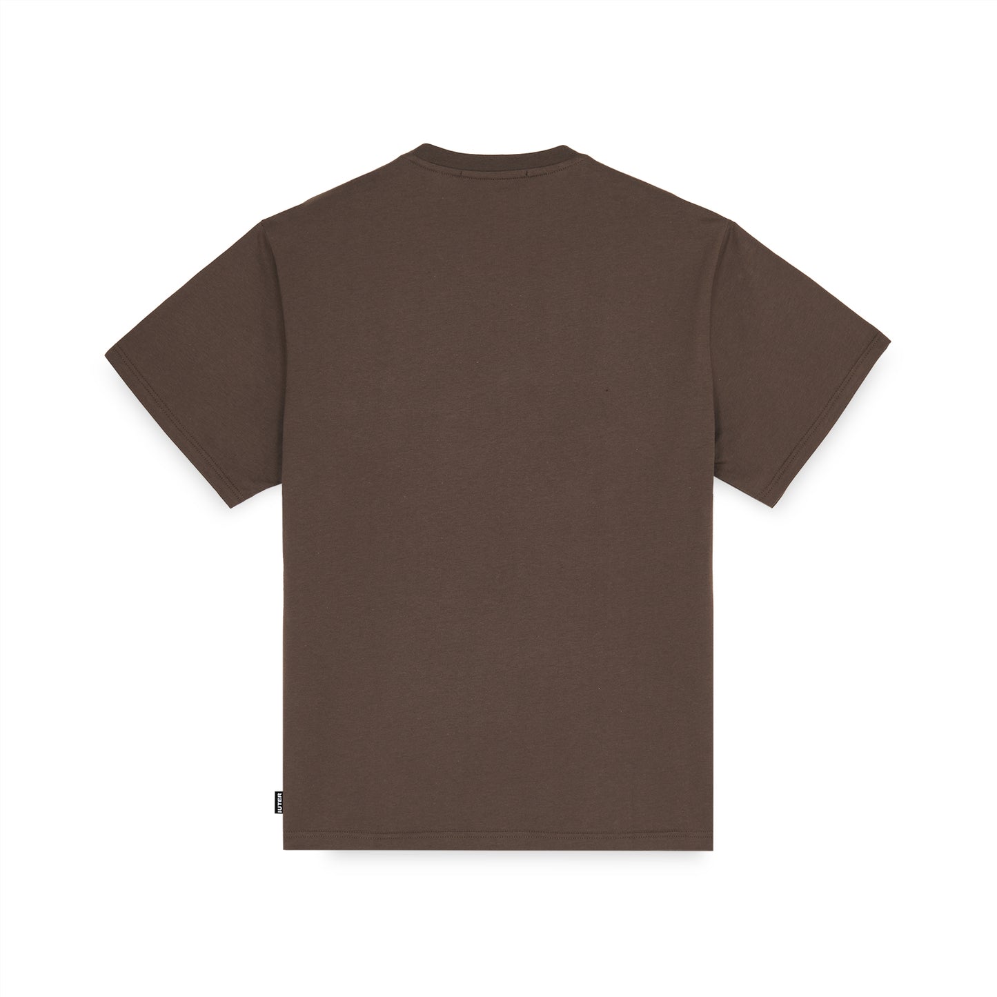 HEART LOGO TEE BROWN