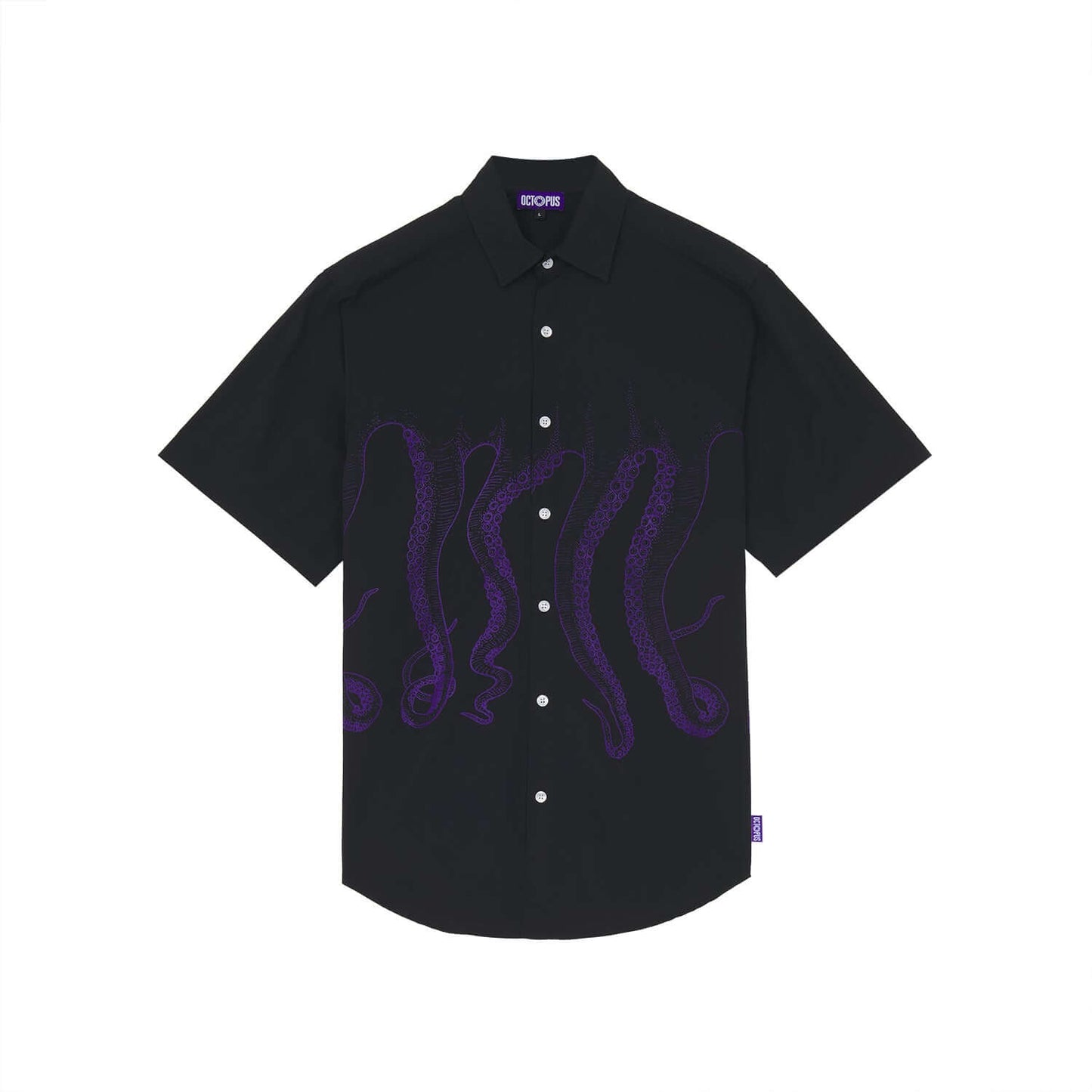 OCTOPUS OUTLINE SS SHIRT BLACK OCTOPUS €36.0