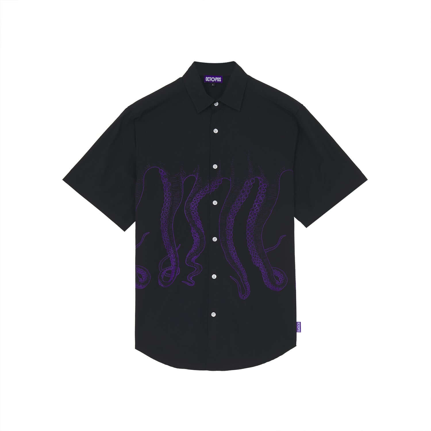 OCTOPUS OUTLINE SS SHIRT BLACK OCTOPUS €36.0