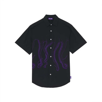 OCTOPUS OUTLINE SS SHIRT BLACK OCTOPUS €36.0