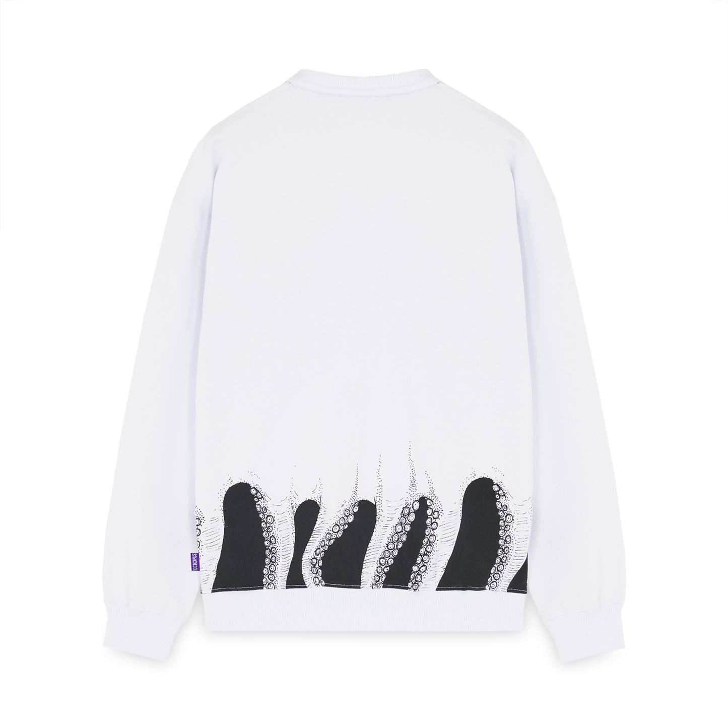 OCTOPUS LOWER CREWNECK WHITE OCTOPUS €36.0