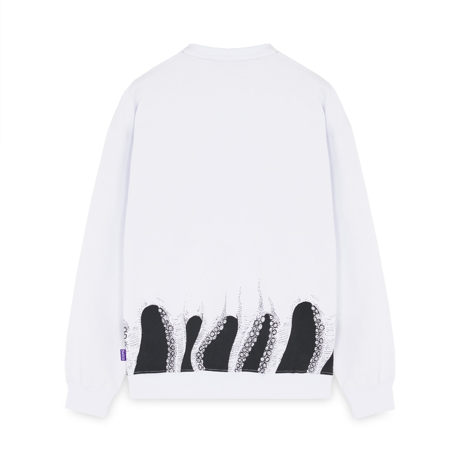 OCTOPUS LOWER CREWNECK WHITE OCTOPUS €36.0
