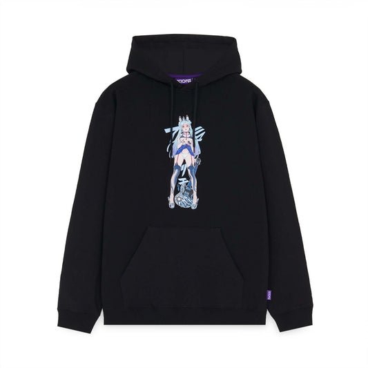 ZEBRA IDOL HOODIE BLACK OCTOPUS €38.0