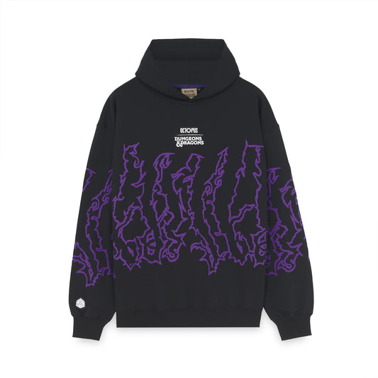 OCTOPUS DUNGEONS & DRAGONS LICH KING HOODIE PURPLE BLACK