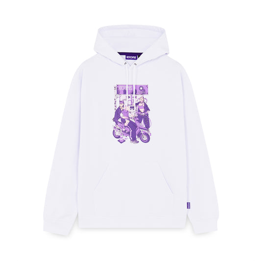 GAS HOODIE WHITE
