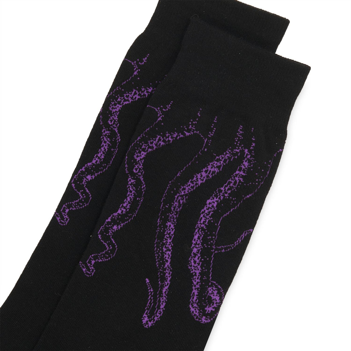 OCTOPUS OUTLINE SOCKS - PACK PURPLE BLACK